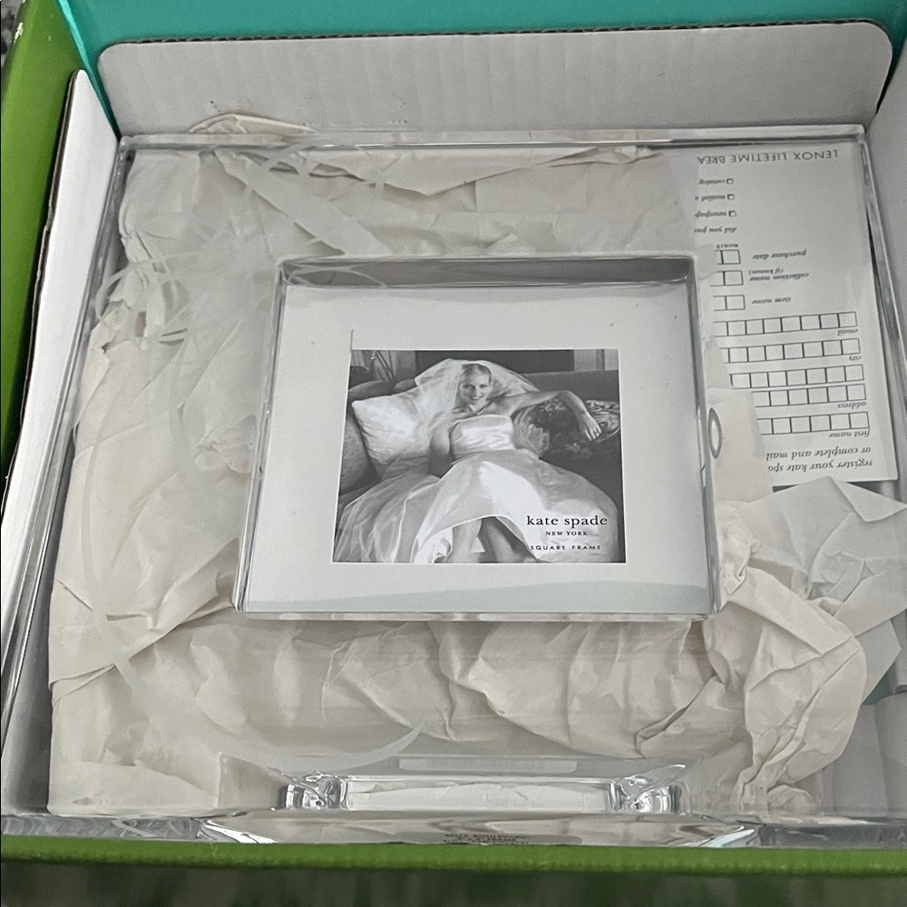 Kate Spade Silver Square Frame